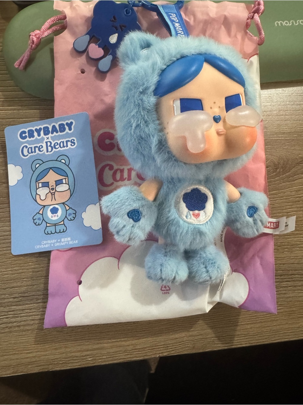 Pop Mart Crybaby Grumpy Bear Carebear